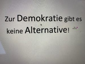 Read more about the article Mit Demokratie spielt man nicht!